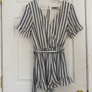 Striped Romper